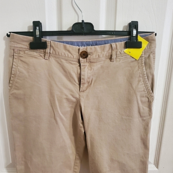Banana Republic Womens City Chino pants Beige Size 0 - Picture 3 of 5